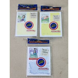 Magnetic Note Pads Noteworthy Year 1998 Michael Placek Made in USA x3